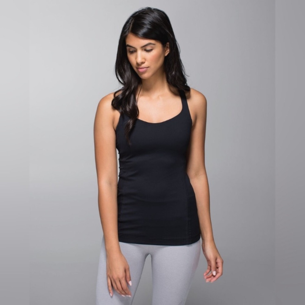 Lululemon  free to be Strappy Tank Top dark purple - Picture 2 of 5